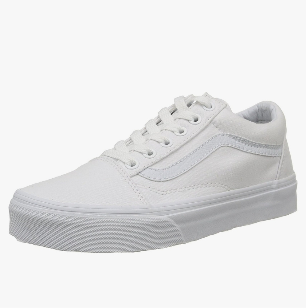 Vans Women's White Sneakers - Picture 13 of 13